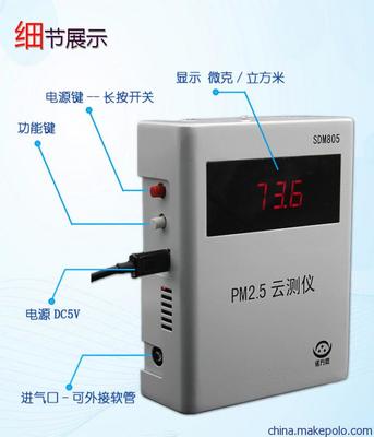 诺方SDM805云测仪 激光技术赋能智能监控，让PM2.5检测与WiFi无界互联